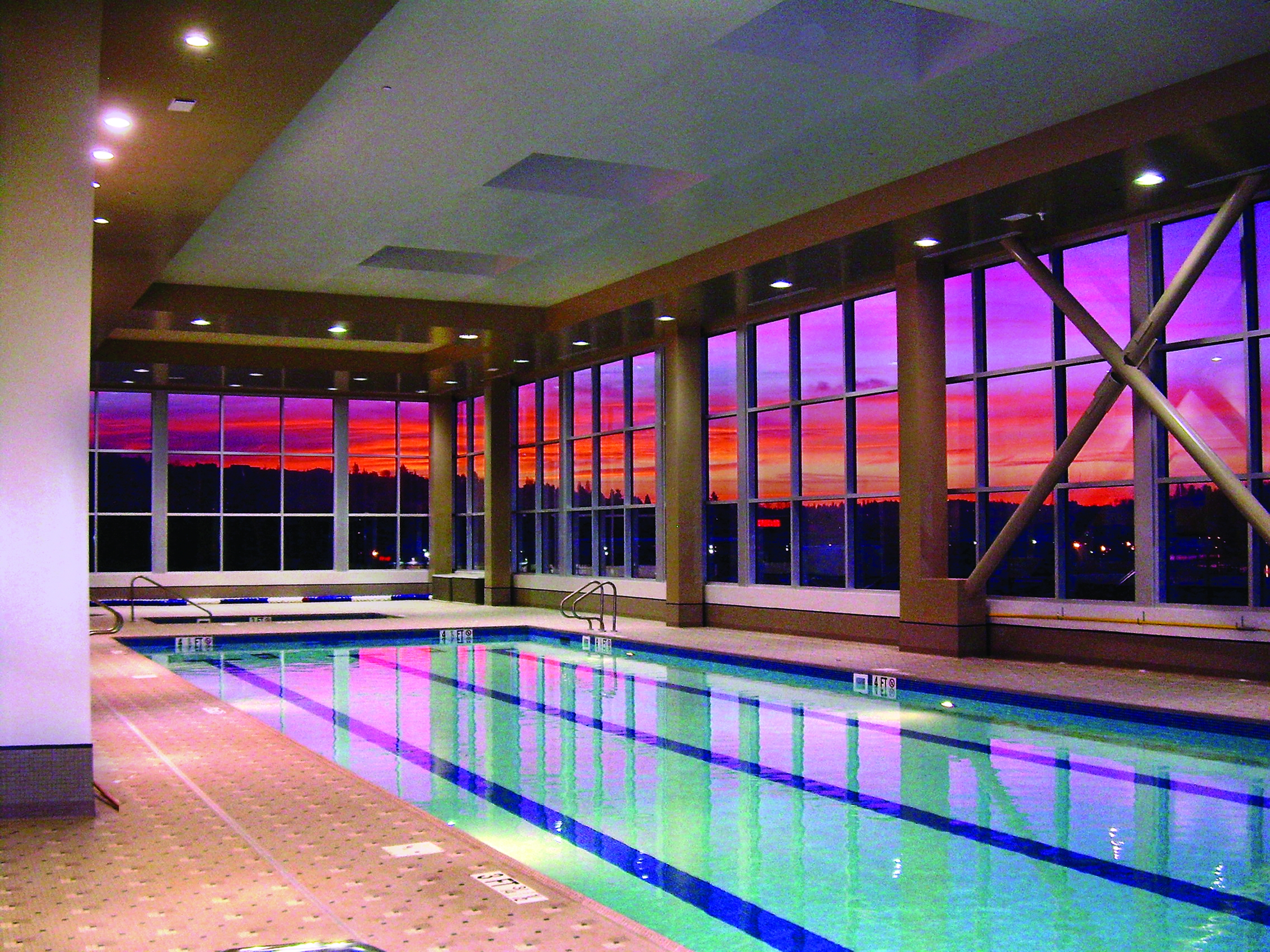 01736 LA Fitness Ballard WA Elevated Pool Hi